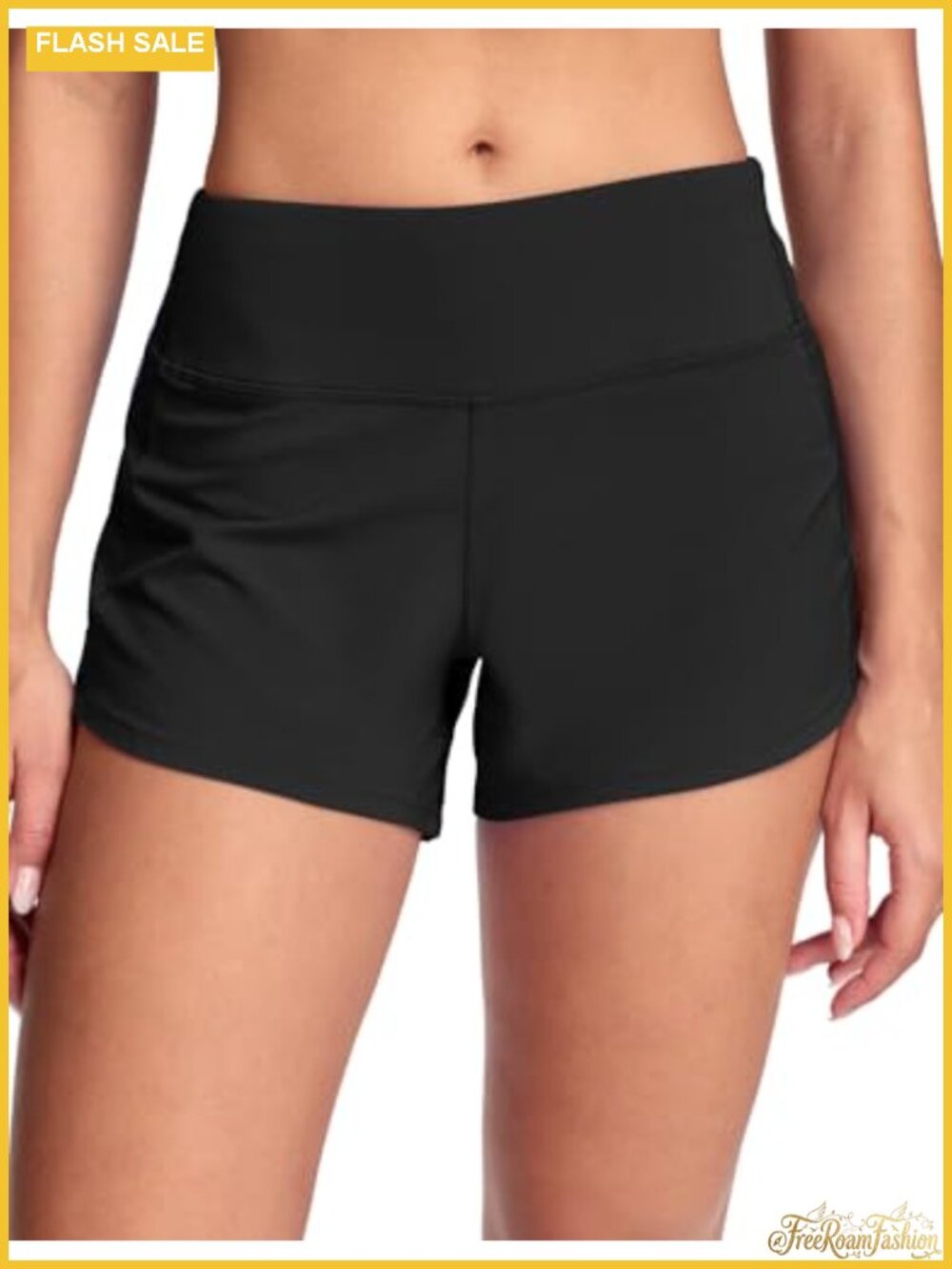 Mid Waisted Running Shorts 4" Inseam with Zippered Pocket